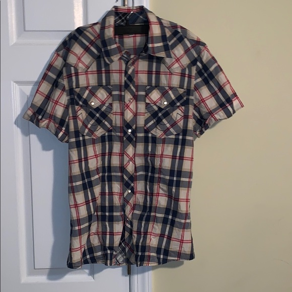 true religion button up